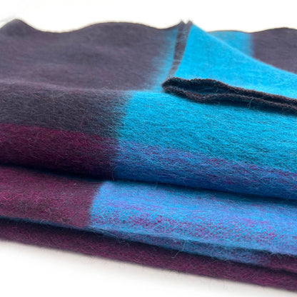 Alpaca Throw Blanket - Nightfall by Shupaca Alpaca — view 4