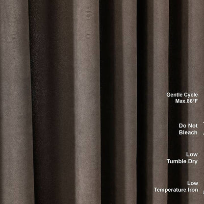 Extra Long Matte Decorative Custom Size Curtain