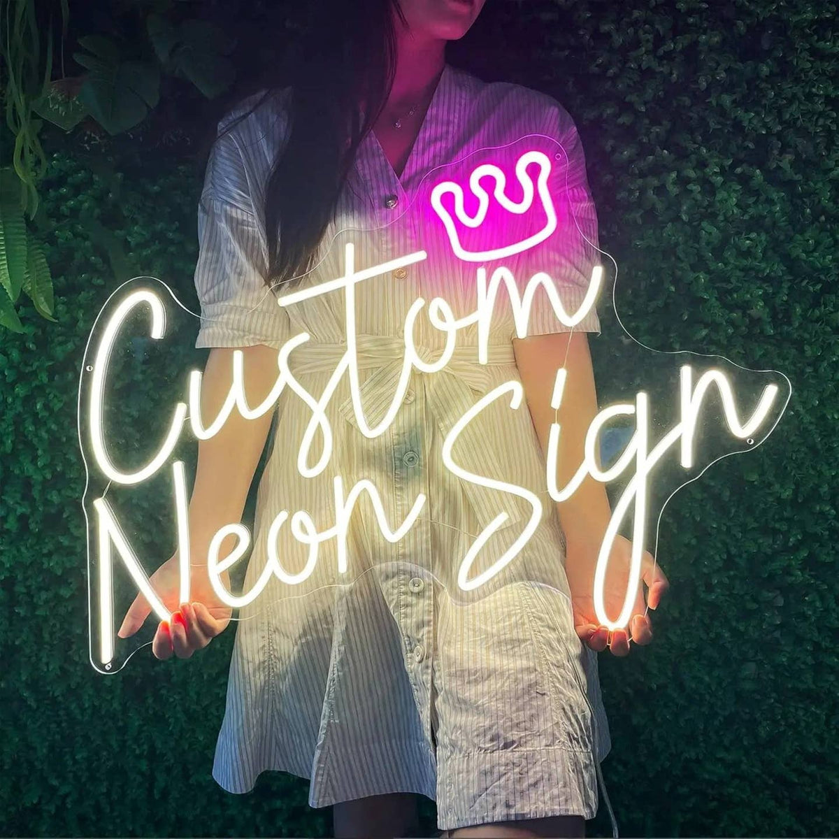 Custom Name Neon Logo Sign, Personalize Neon Led Sign Decor by Light Your Way