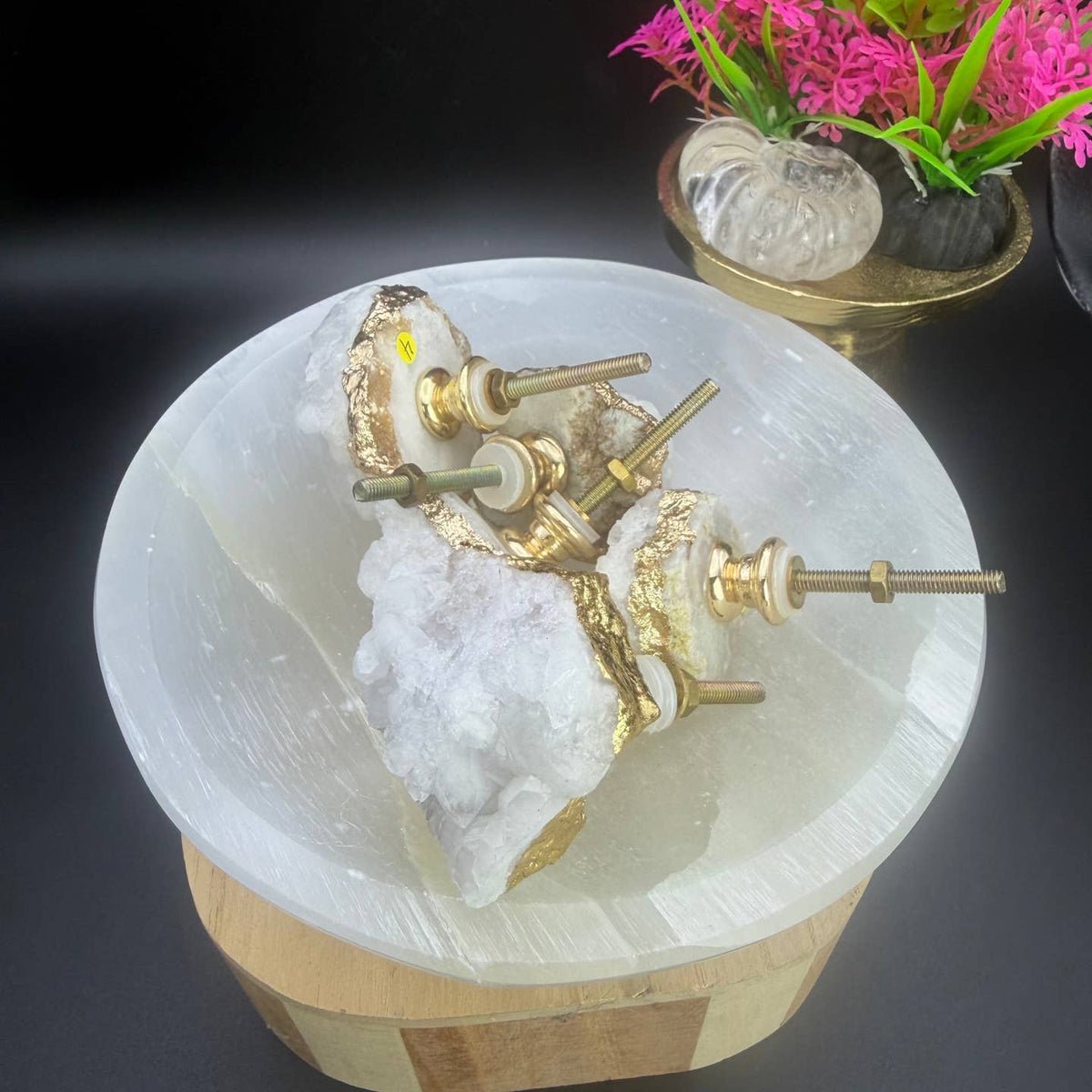 Natural Crystal Cabinet & Drawer Handle/Pulls by Crystal Deal· Wholesale