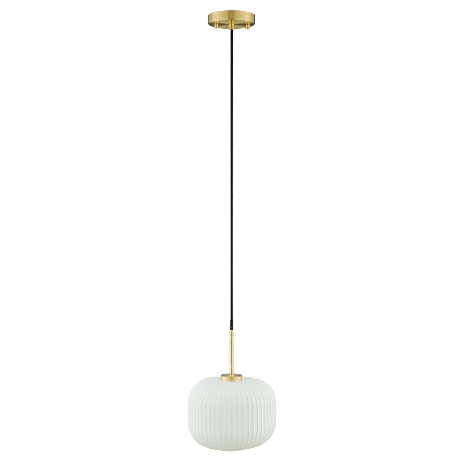 Encore Elegance Glass Pendant Light retro mid-century modern fixture