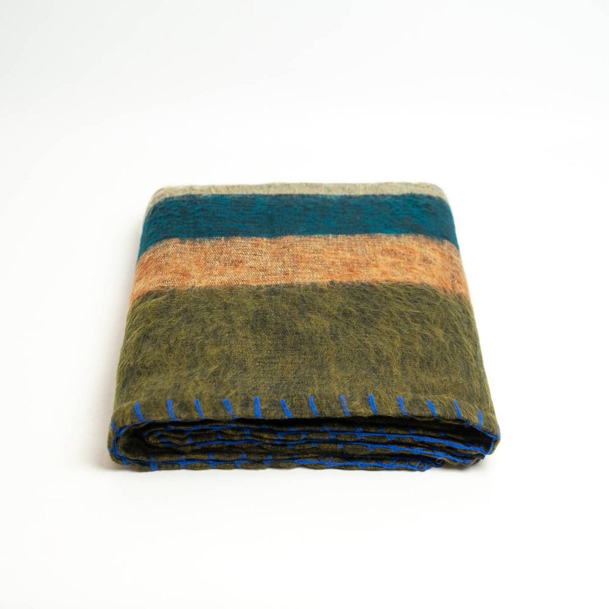 Extra Soft Yak Wool Travel Throw Blanket 46"x90" Handmade by ART HIMALAYAN TRADING LTD