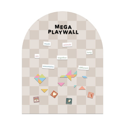 Mega Magic Playwall - Arch Magnetic Wall Decal For Kids by Cherrypick — view 5