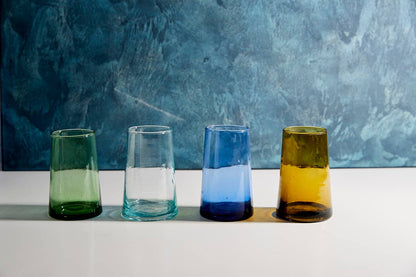 Moroccan Cone Glassware Large - Clear by Verve Culture — view 7