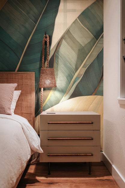 Luxe Palm Leaf Retreat