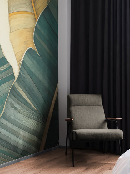 Luxe Palm Leaf Retreat