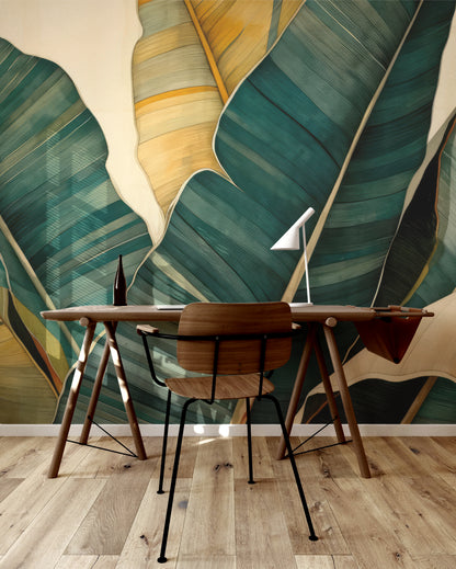 Luxe Palm Leaf Retreat