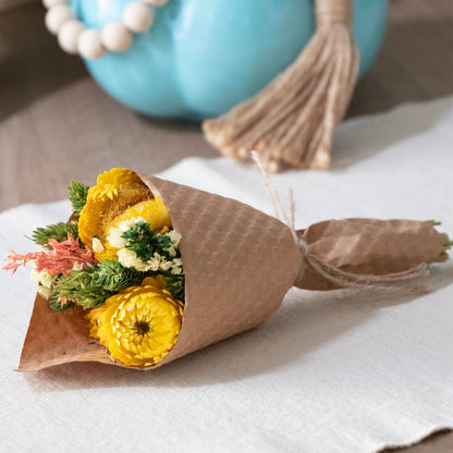 Mini Golden Glow Floral Bouquet Bundle #224 by Andaluca — view 5