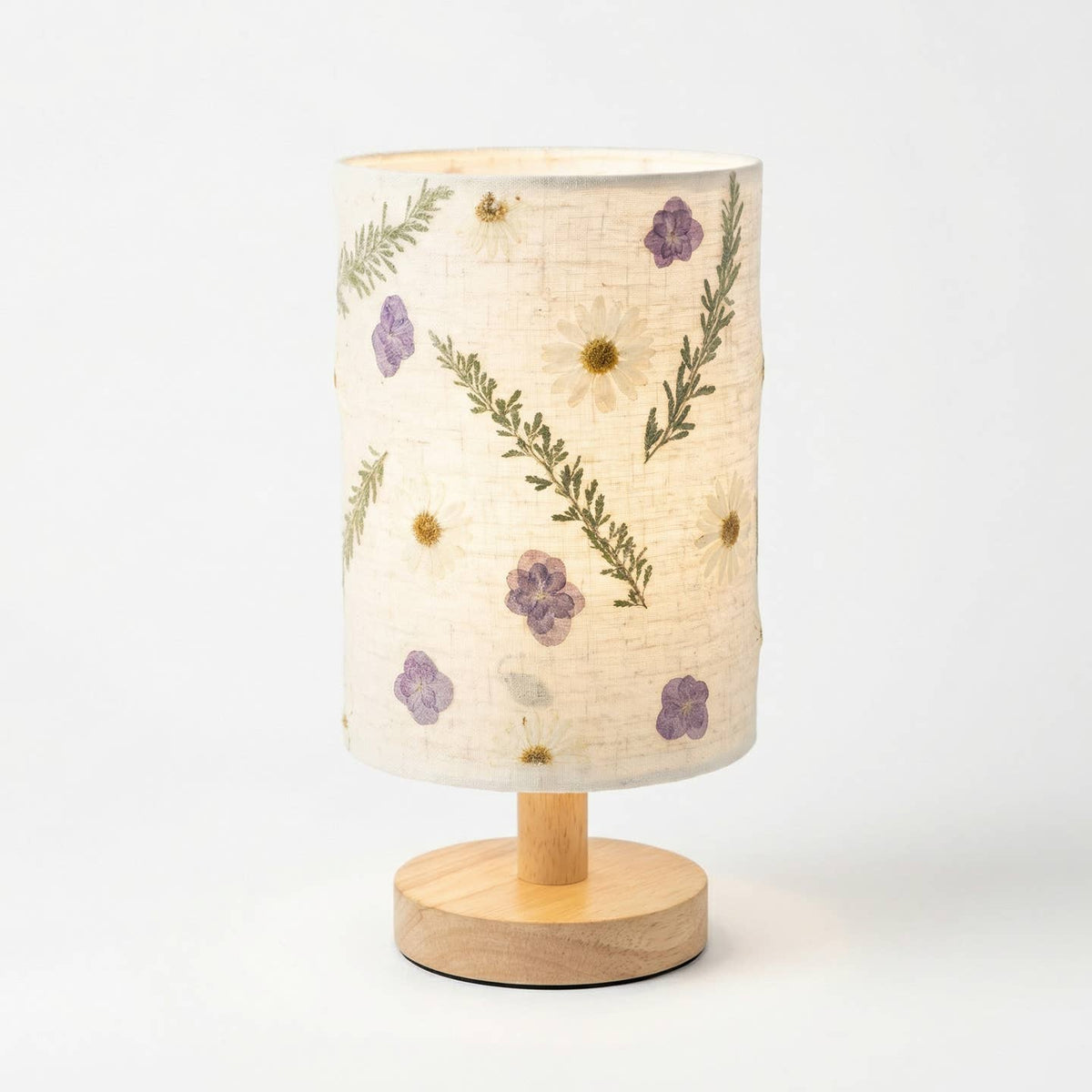 Real Pressed Flower Lamp by Sunnie Lane — view 5