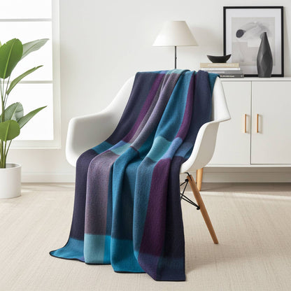 Alpaca Throw Blanket - Nightfall by Shupaca Alpaca — view 2