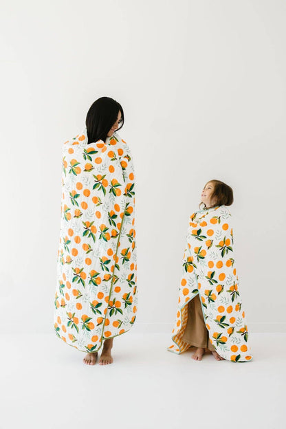 Large Clementine Throw by Clementine Kids — view 3