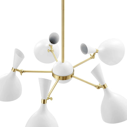 Snow Proclaim 5-Light Pendant Chandelier