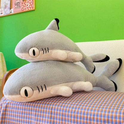 Extra Long Animal Plush Toy 4.5ft Body Pillow - Shark Kitten by Showcase — view 6