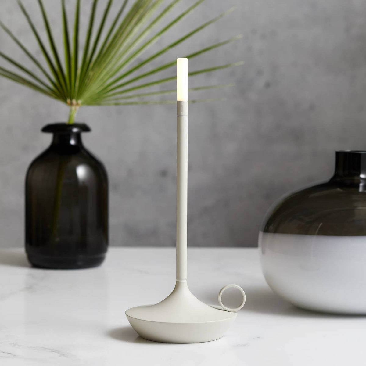 Graypants Wick Portable Rechargeable Led Table Lamp by VANMOKUM — view 7