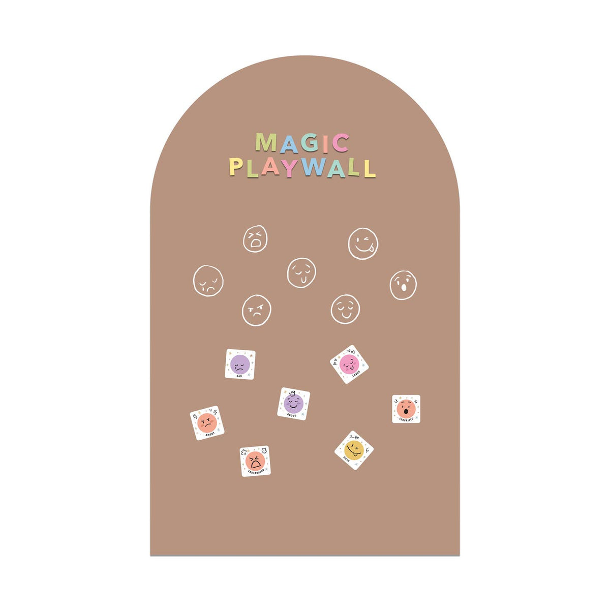 Jumbo Magic Playwall - Arch Magnetic Wall Decal For Kids by Cherrypick — view 4