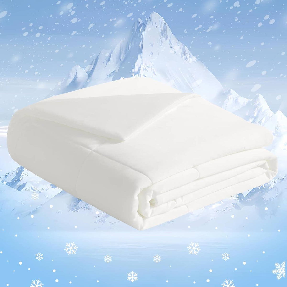 Queen Cooling Comforter – Japanese Cold Tech Fabric by Bay & Loom — view 10