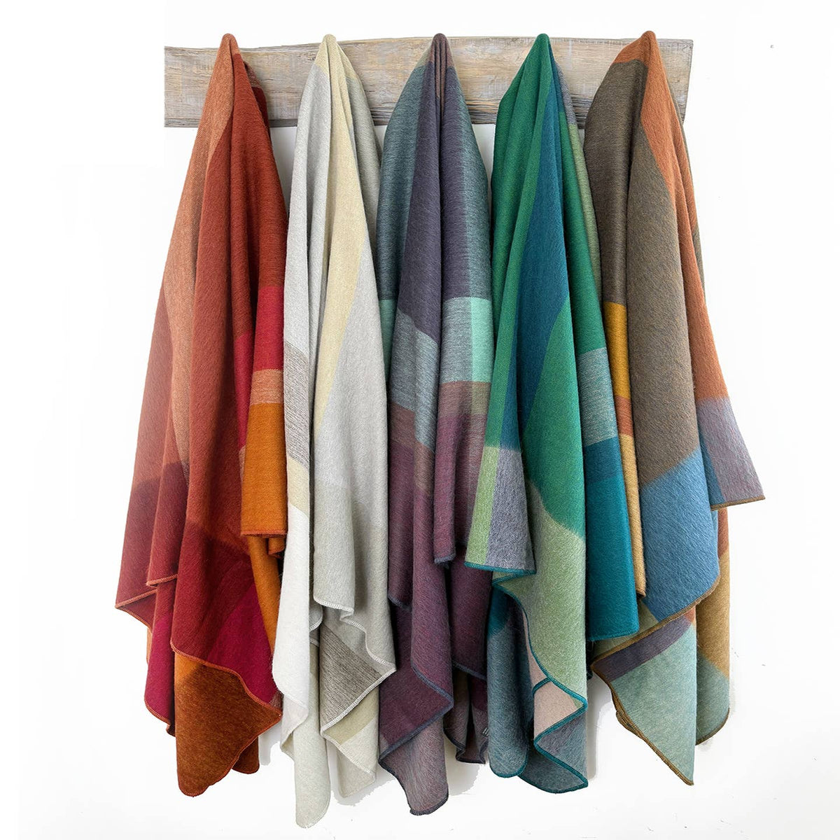 Alpaca Throw Blanket - Prism by Shupaca Alpaca — view 7