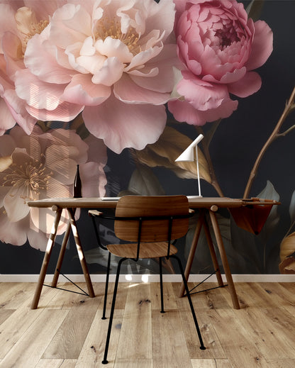 Floral Noir Elegance
