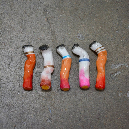 Lipstick-Stained Cigarettes - Set of Five by House of Savage — view 2