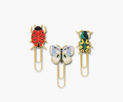 Curio Enamel Paper Clip Set by Rifle Paper Co.