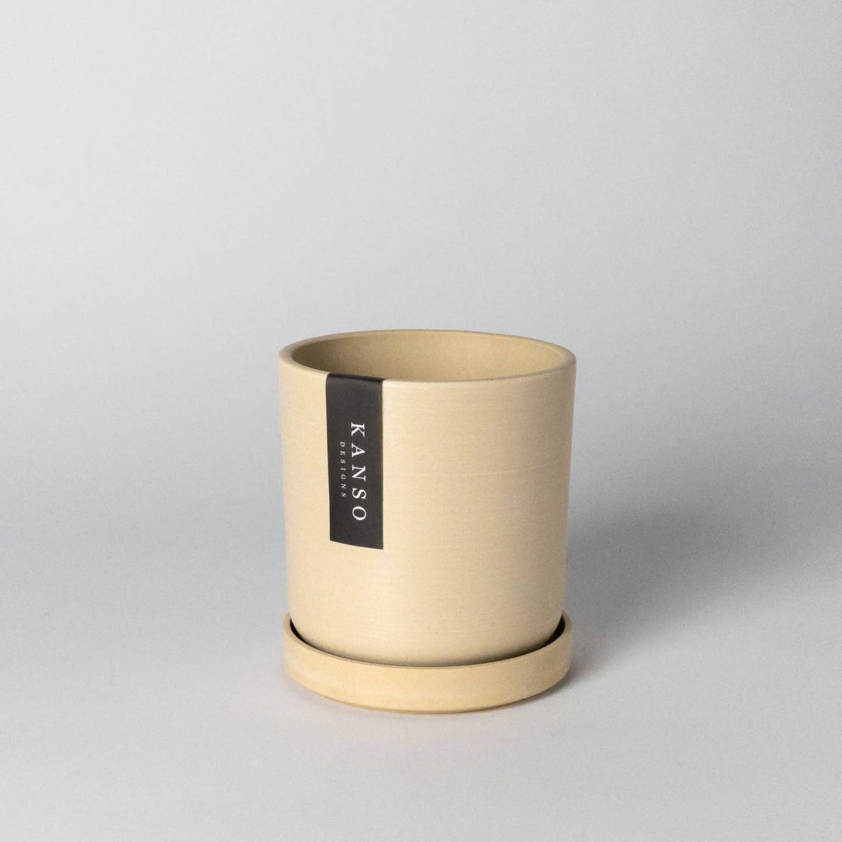 7" & 4" Signature Planters & Saucer — Earth Tones by Kanso Designs — view 19