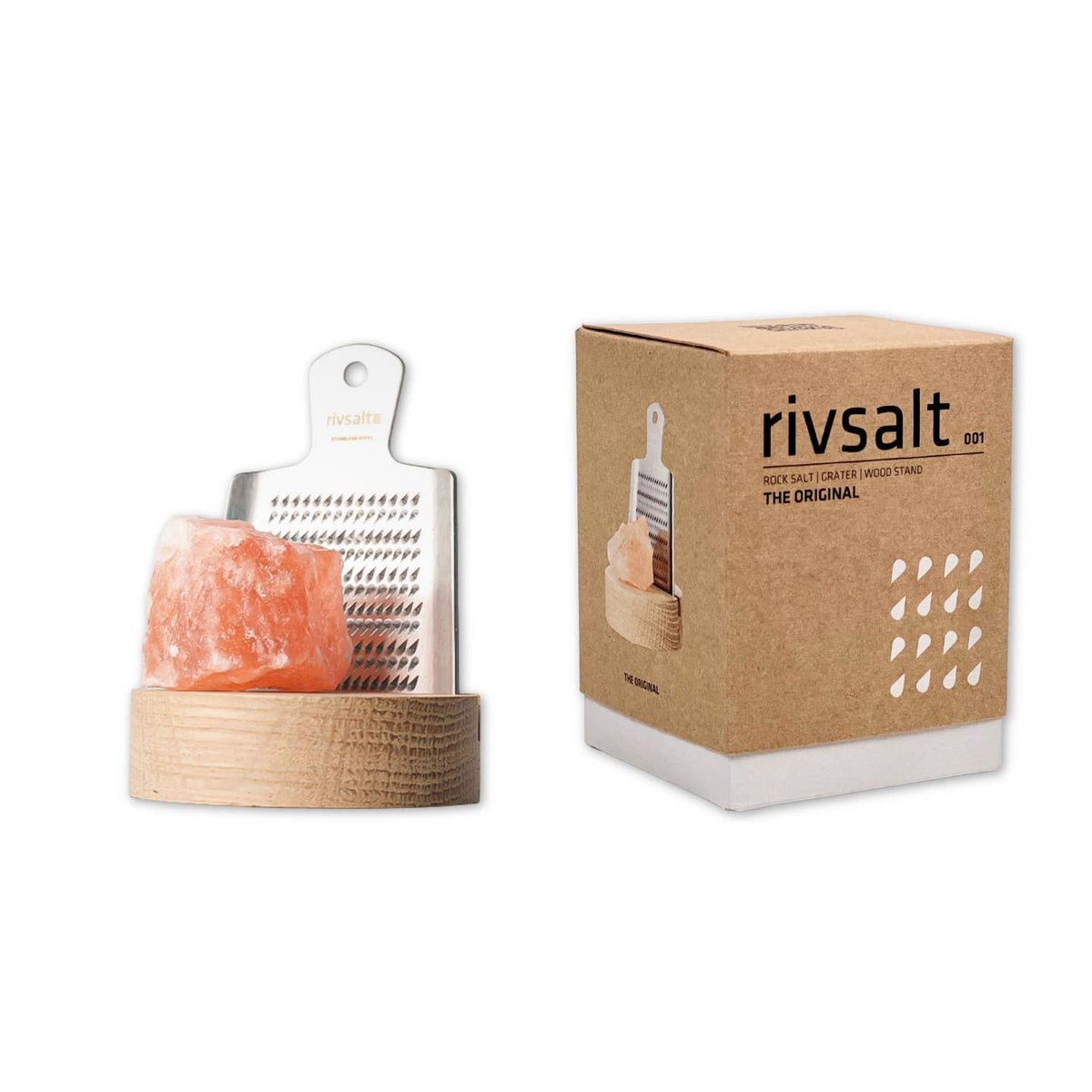 ✨New✨ the Original Rock Salt Gift Set by RIVSALT™ Scandinavian design for foodies