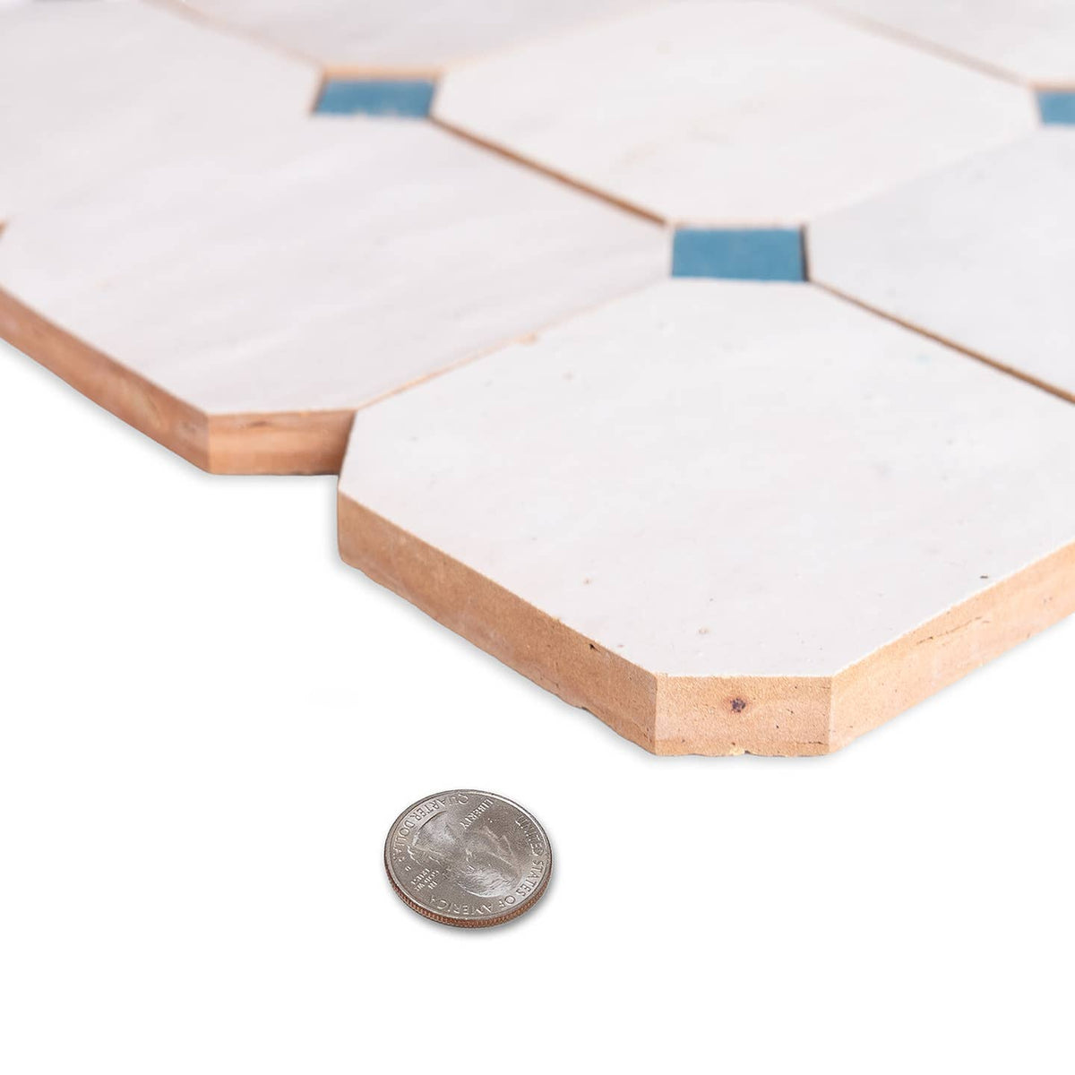 Contemporary Zellige Panels, 12" X 12" X 1/2" Floor & Wall by Moroccan Mosaic — view 3