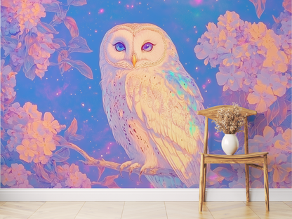 Bright Pastel Owl