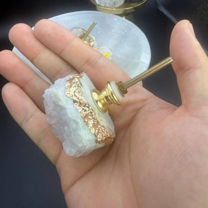 Natural Crystal Cabinet & Drawer Handle/Pulls by Crystal Deal· Wholesale — view 2