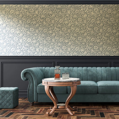 Pochoir William Morris Mauve