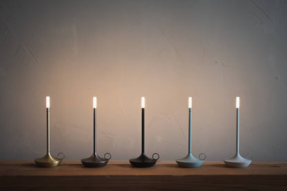Graypants Wick Portable Rechargeable Led Table Lamp by VANMOKUM — view 4