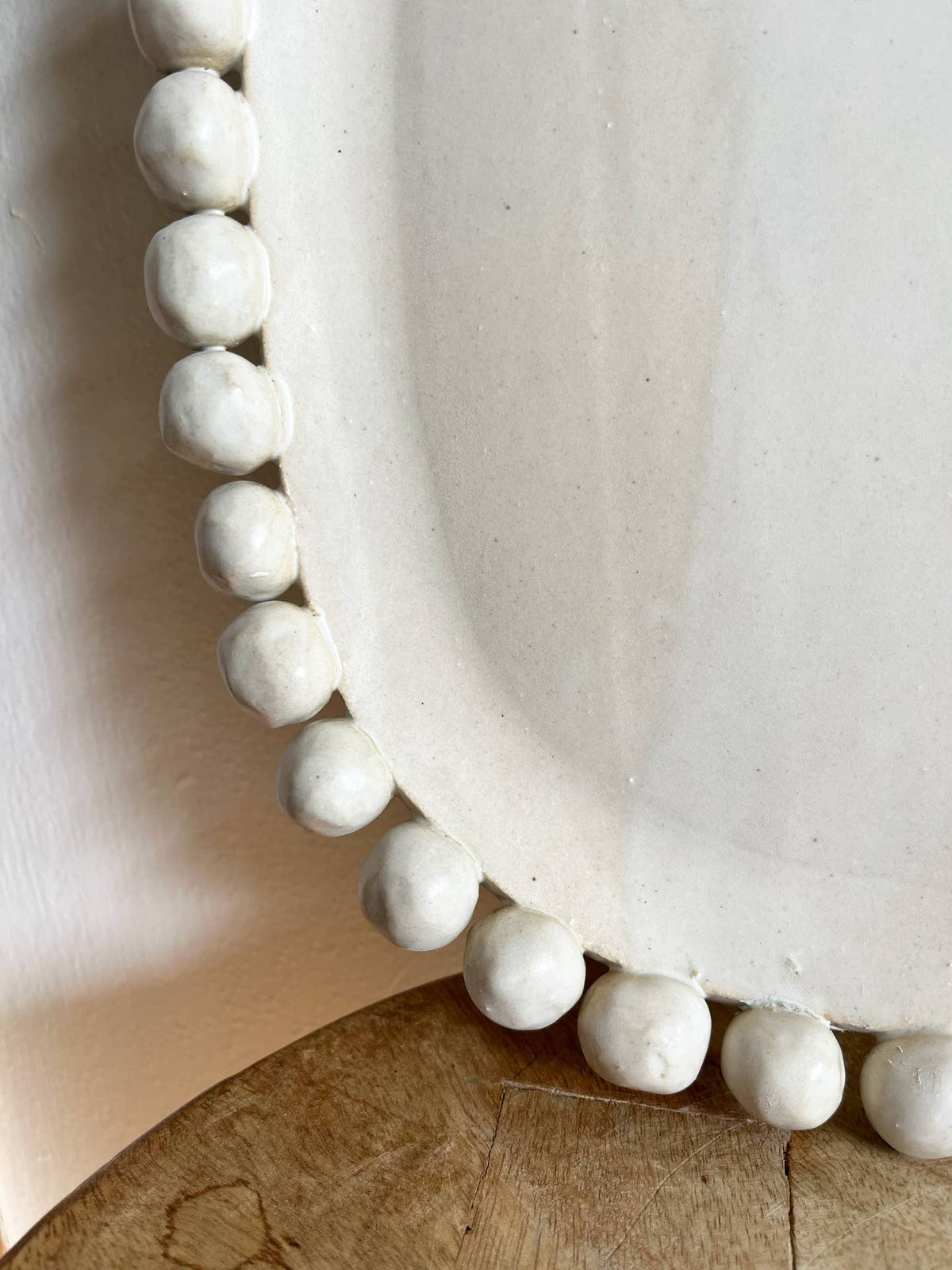 Beaded Serving Platter by Salto — view 3