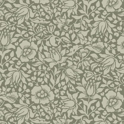 Pochoir William Morris Mauve