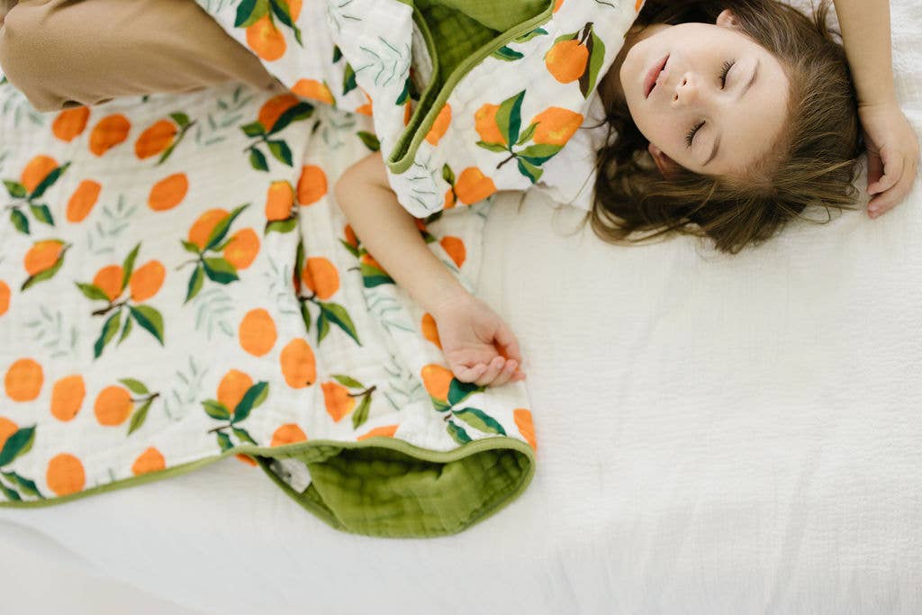 Large Clementine Throw by Clementine Kids
