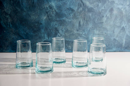 Moroccan Cone Glassware Large - Clear by Verve Culture — view 3