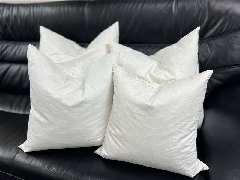 Down Feather Decorative Pillow Inserts - Square by Peking Handicraft