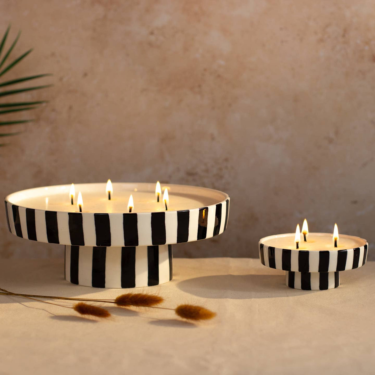 Marrakesh: Small Pedestal Candle - Passionfruit & Vanilla by Zesty Lemons — view 2