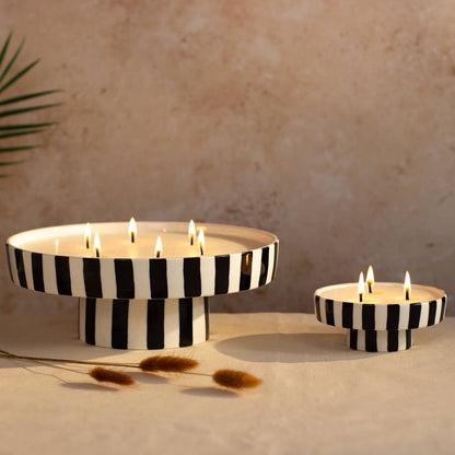 Marrakesh: Small Pedestal Candle - Passionfruit & Vanilla by Zesty Lemons — view 2