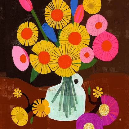 Art Print - Pink Bouquet by Anisa Makhoul — view 3