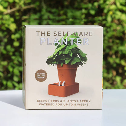 Self Care Planter — Self Watering Plant Pot — Home Accents by Pikkii USA — view 6