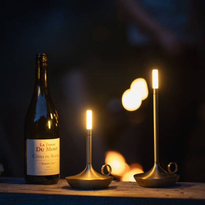 Graypants Wick Portable Rechargeable Candle Lamp W/Gift Pack