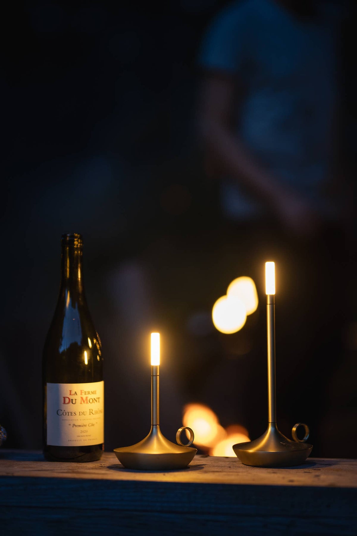 Graypants Wick Portable Rechargeable Led Table Lamp by VANMOKUM — view 8