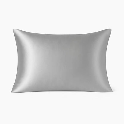 Mulberry Silk Pillowcase For Hair and Skin, 100 Pure Silk Pillow Case Cover 19 Momme Zipper Style, Standard Size, Pack of 1 — Valentines Gift by Marcheduluxe — view 9