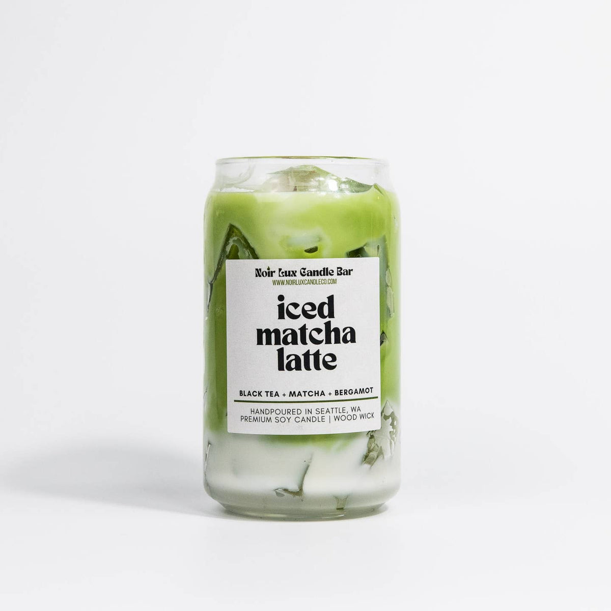 Iced Matcha Latte Coffee Candle by Noir Lux Candle Co