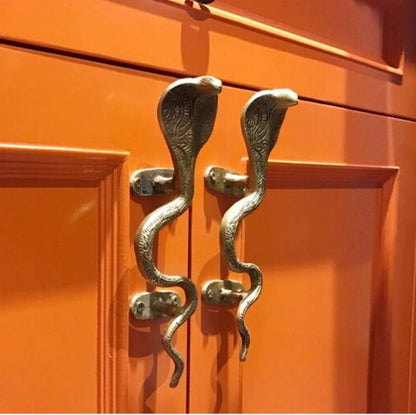 Cobra Snake Brass Handle by Spitfire Girl — view 3