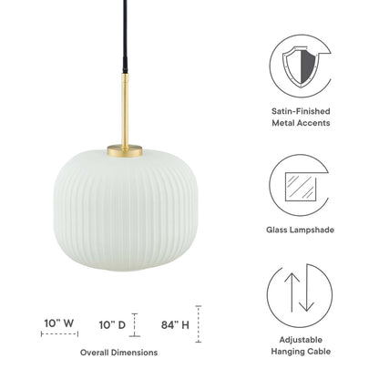 Encore Elegance glass pendant, retro clear glass kitchen hanging light