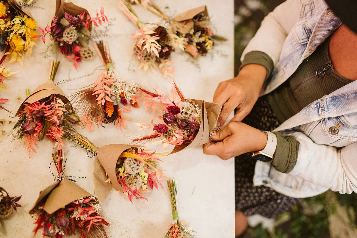 Mini Dried Flower Bouquets by WildFlora — view 2