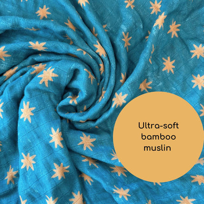 Our Lady of Guadalupe Luxury Double Sided Muslin Catholic Blanket by The Little Rose Shop — view 4