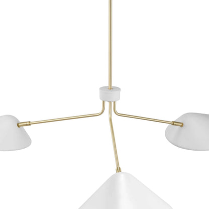 Arctic Odyssey 3-Light 14" Arm Pendant