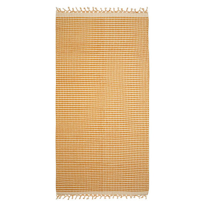 Pompom Bubble Handloom Bath Turkish Towels Farmhouse Decor by Kikoya — view 7